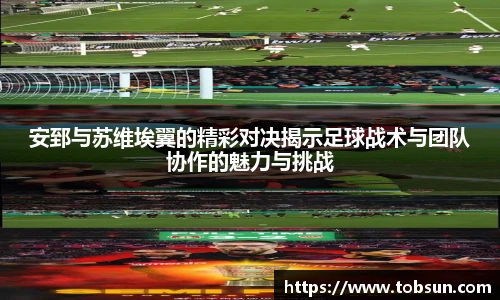 安郅与苏维埃翼的精彩对决揭示足球战术与团队协作的魅力与挑战